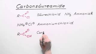 Carbonsäureamide  Chemie  Organische Chemie [upl. by Erleena244]