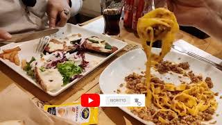 Mangio Tagliatelle al ragù  Bologna ASMR FOOD [upl. by Astto]