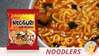 Nongshim Neoguri Ramen  Spicy Seafood Noodle Soup [upl. by Gentilis]