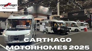 NEW Carthago Motorhomes 2025 Caravan Salon Düsseldorf [upl. by Feeney527]