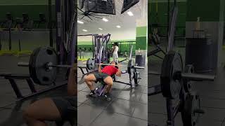 225lb Incline Bench AMRAP [upl. by Samara]