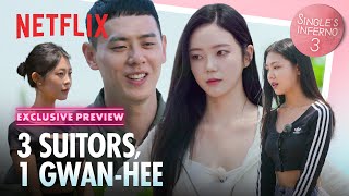 EXCLUSIVE PREVIEW Fighting for Mr Popular Gwanhee  Singles Inferno 3 Ep 8  Netflix ENG SUB [upl. by Lutim489]