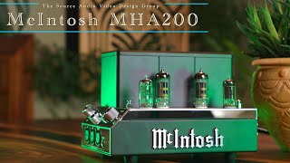 McIntosh MHA200 Vacuum Tube Headphone Amplifier [upl. by Aram]