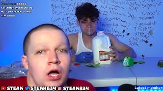 steak and spizee do the ONE CHIP CHALLENGE 💀 [upl. by Aik]