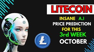 Crazy LITECOIN LTC Price Prediction for THIS WEEK by AI [upl. by Avir]