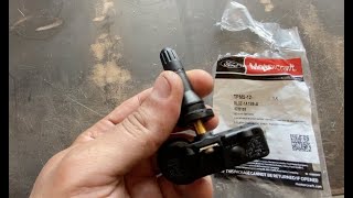 How to change the TPMS sensors on your car or truck with simple tools [upl. by Anaillil]