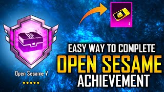 Open sesame achievement pubg bgmi  how to complete open sesame achievement pubg bgmi [upl. by Eahs]