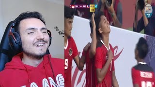 Indonesia 30 Philippines  Football  SEA Games Cambodia 2023 Reaction [upl. by Quartus]