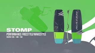 2019 Naish Stomp  Performance FreestyleWakestyle [upl. by Phipps]