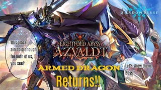 SHADOWVERSE Armed is BACK to business  Armed Dragoncraft Rotation  Eightfold Abbys Azvaldt [upl. by Ocko]