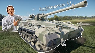 Begleitpanzer 57 Gameplay in War Thunder [upl. by Celina41]