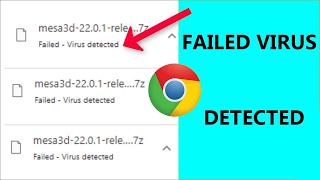 Fixed ✅ Google Chrome Virus Detected While Downloading  ZK Guides [upl. by Mazel]