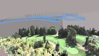 3d rendering of a golf course [upl. by Ottie]