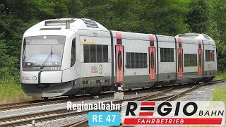 Regiobahn  Mitfahrt RE47 Düsseldorf Hbf  RemscheidLennep  Integral S5D95 ex BOB [upl. by Asit]