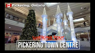 🇨🇦 Christmas in Pickering  PICKERING TOWN CENTRE  Pickering Ontario Canada 4K [upl. by Benito]