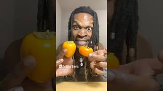 Persimmon Showdown Taste Test of Two Unique Varieties 🍊🤯 [upl. by Yeliah]