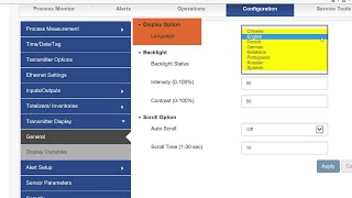 How to Use the Integrated Webserver of the 5700 Ethernet Transmitter [upl. by Retsae936]