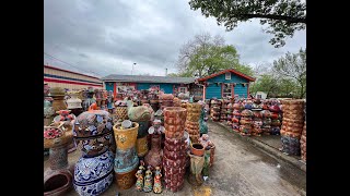 Mexican Talavera Pottery 4K Video Located in McKinney and Dallas Texas [upl. by Ettelohcin]