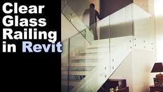 Glass Railing in Revit Tutorial [upl. by Enirok]