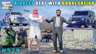 Dubai Sheikhs Biggest Deal With Michael  Gta V Gameplay [upl. by Mcginnis]