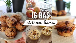 8 goûters IG bas à tester durgence recettes faciles et rapides pour toute la famille 👨‍👩‍👧‍👦 [upl. by Bj32]