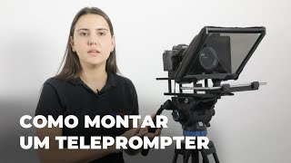 Tutorial de como montar um teleprompter TP300 [upl. by Aitital722]