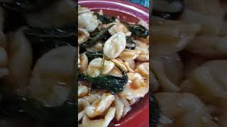 orecchiette con la rucola cucinare live realespresso cucina [upl. by Enyaht]