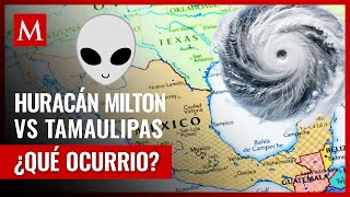 ¿Milagro o alienígenas Huracán evita playa en Tampico y causa furor [upl. by Deanne544]