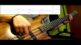 Queen  Crazy Little Thing Called Love Bass Cover Play Along  Tabs In Video [upl. by Auroora652]