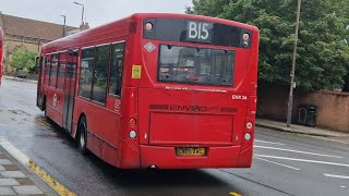 Arriva London ENX26 GN09AWC Bus Route B15 [upl. by Dniren529]