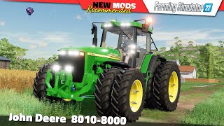 FS22  John Deere 80108000 Series  Farming Simulator 22 New Mods Review 2K60 [upl. by Selfridge165]