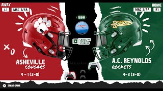 AC Reynolds High School Football vs Asheville High 2024 Game Highlights  Epic Comeback amp Ending FG [upl. by Hilton]