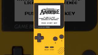 CASTLEVANIA THE ADVENTURE  GAME BOY [upl. by Lilhak]