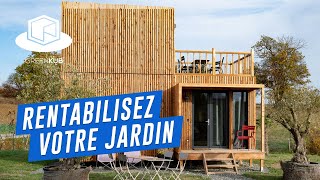 Greenkub  Studio de jardin pour louer locatif courte ou longue durée [upl. by Ataynik]