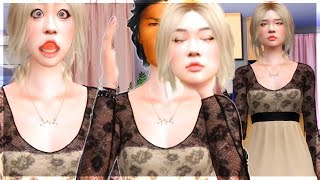 Hes Take Over A Girl Life👧 MTF Transformation Story  Sims 4 [upl. by Chrissie]