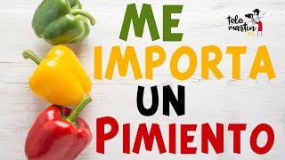 ► COMPRENDRE lexpression ESPAGNOLE « ¡Me importa un pimiento quot 👌🏻 [upl. by Ajuna189]