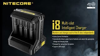 Nitecore i8 Intellicharger 8 Batteries [upl. by Kreiner]