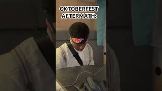 American Vs OKTOBERFEST Germany aftermath 😂🤣🇩🇪🇺🇸 americaningermany germanycampervan [upl. by Milah]