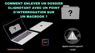 Macbook affiche un dossier et un point dinterrogation Fix a macbook with question mark folder [upl. by Belia]