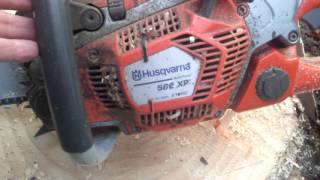 Ported Husqvarna 562 XP 28quot bar full comp chain by Hotsaws 101 [upl. by Devaj838]