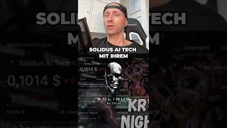 Solidus AITech💥80 JETZT NACHKAUFEN❓solidus solidusaitech crypto bitcoin kryptomoon krypto [upl. by Naloj]