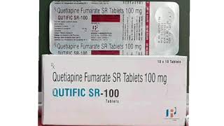 QUTIFIC SR 100 Tablets Quetiapine Fumarate SR Tablets 100 mg [upl. by Sarazen]