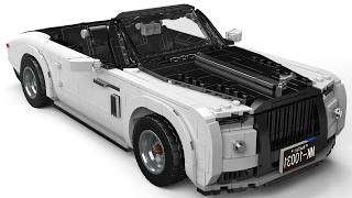 Mould King 10031  Rolls Royce Wraith Convertible  Review [upl. by Michael]