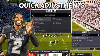 How to AUDIBLE like a PRO in CFB 25 INDEPTH GUIDE [upl. by Bevus]