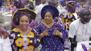 K1 DE ULTIMATE STAMPS HIS AUTHORITY ON MUSIC AT OMOJOYIBO’S MUM’S BURIAL MADAM CATHERINE F OYEGBAMI [upl. by Emirak]