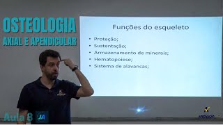 Introdução ao estudo do SISTEMA ESQUELÉTICO  Ostelogia  AULA 3 [upl. by Anirtik672]