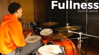 Fullness  Elevation Worship Drum Tutorial Rezound Tutorials [upl. by Christiano]