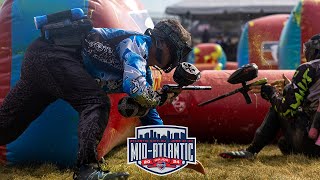 Pro Paintball Match  Heat vs Notorious and Dynasty vs Infamous  Mid Atlantic Major [upl. by Seessel]