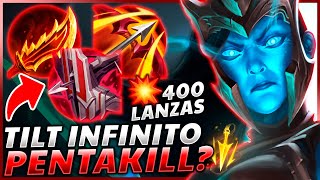 😱¡MEGA ¡¿PENTAKILL con la ESTRATEGIA MAS HORRIBLE de KALISTA en TOP [upl. by Nappie996]