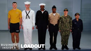 Every Uniform In A Navy Sailors Seabag  Loadout  Business Insider [upl. by Ettecul]